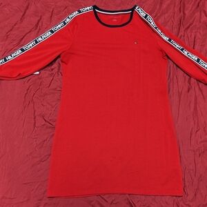 Large Tommy Hilfiger Red Women's Dress - image 1